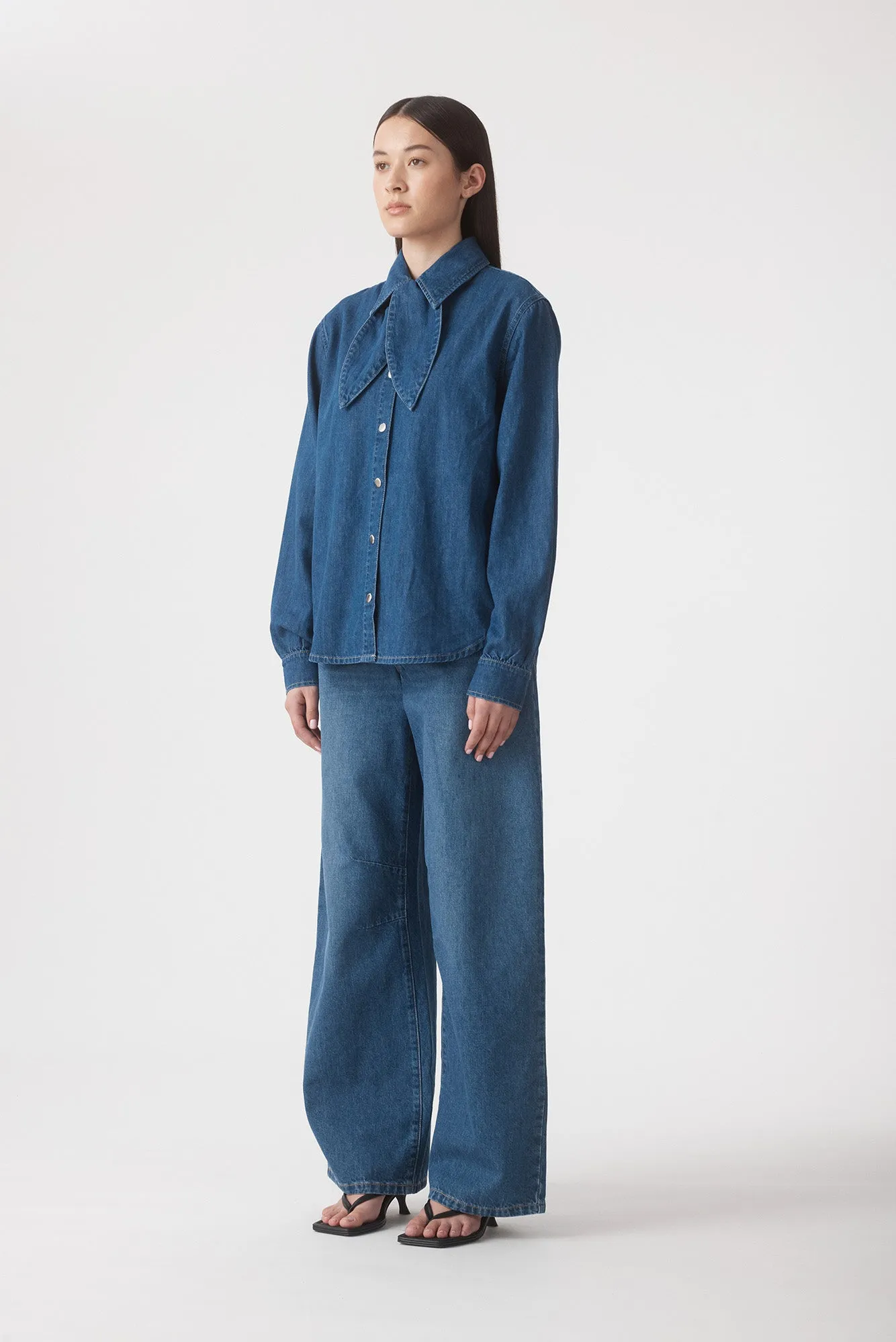 NEW | Monica LS Shirt Lustre sold by Outland Denim product image thumbnail 2