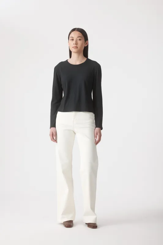 Isa LS Top Black made by Outland Denim