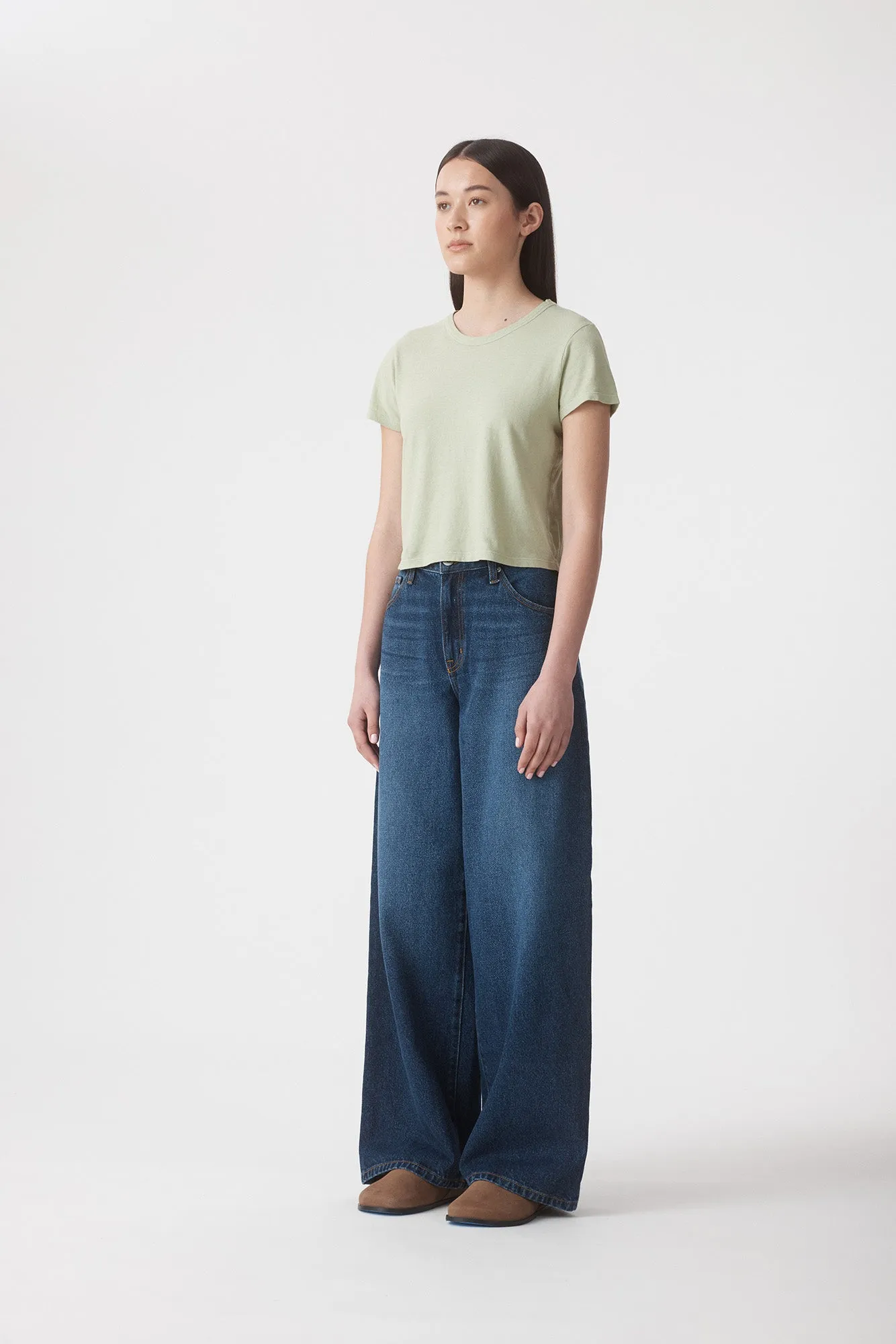 Ivy Tee Sage sold by Outland Denim product image thumbnail 2