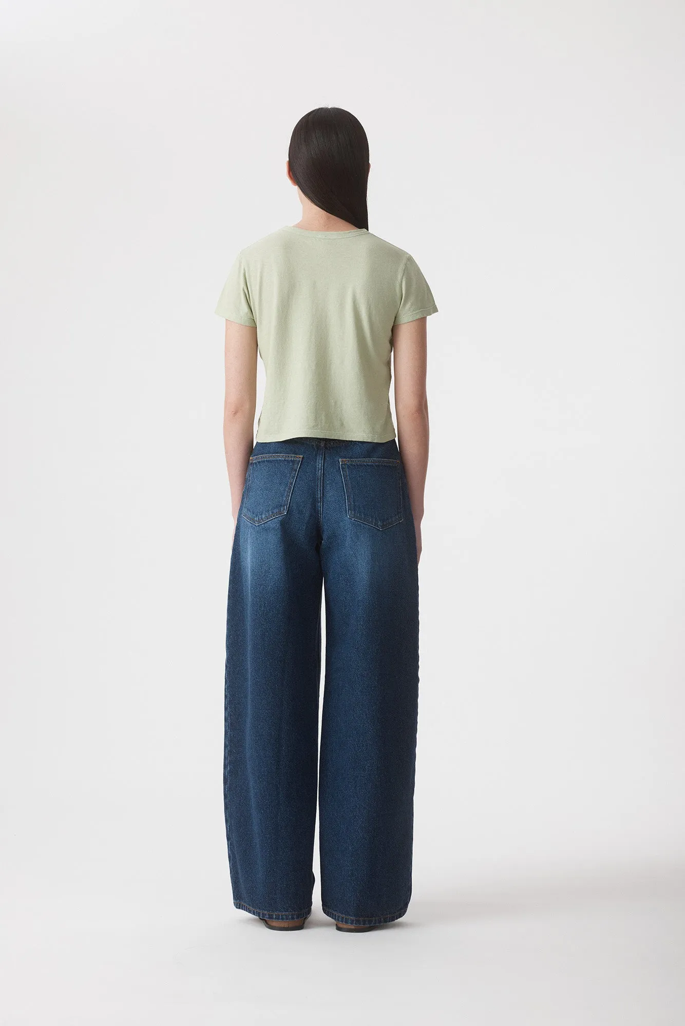 Ivy Tee Sage sold by Outland Denim product image thumbnail 3