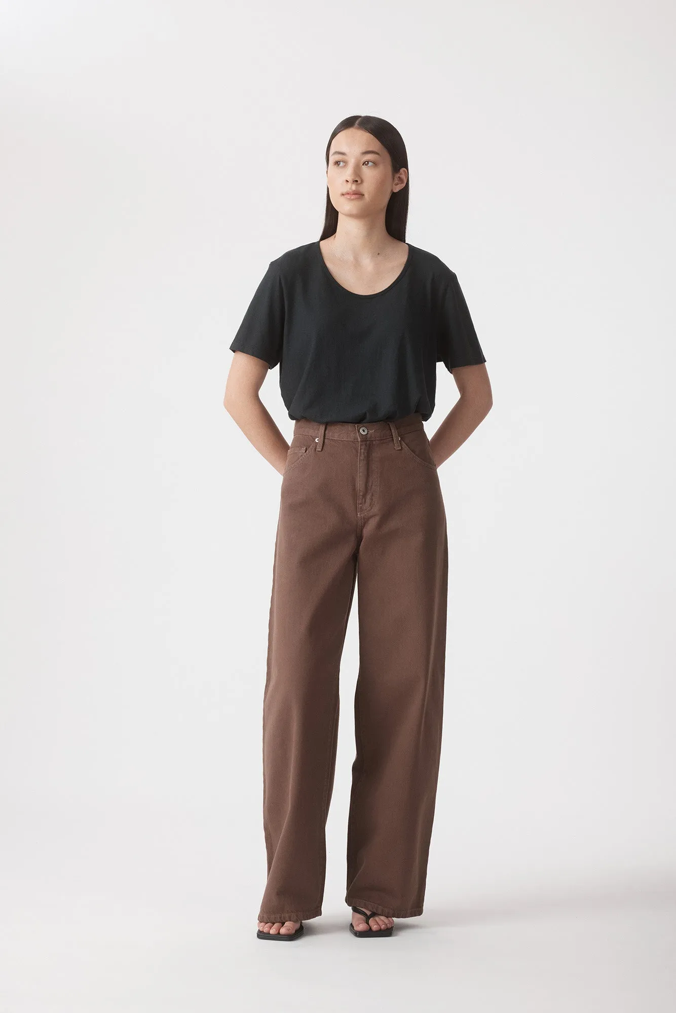 Claudia Jean 32" Cacao sold by Outland Denim product image thumbnail 4