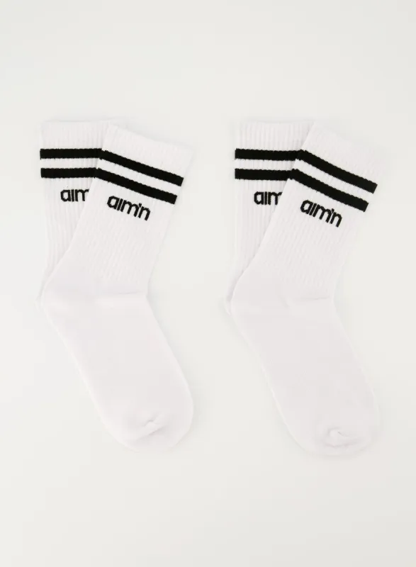 Aim High Socks 2-pack sold by Aimn