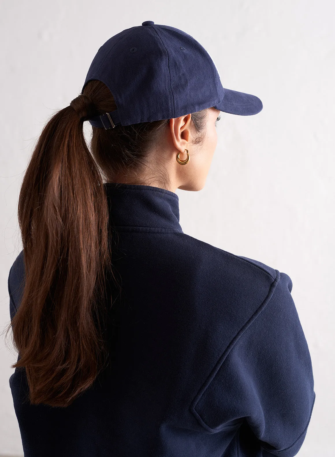 Navy College Cap sold by Aimn product image thumbnail 4