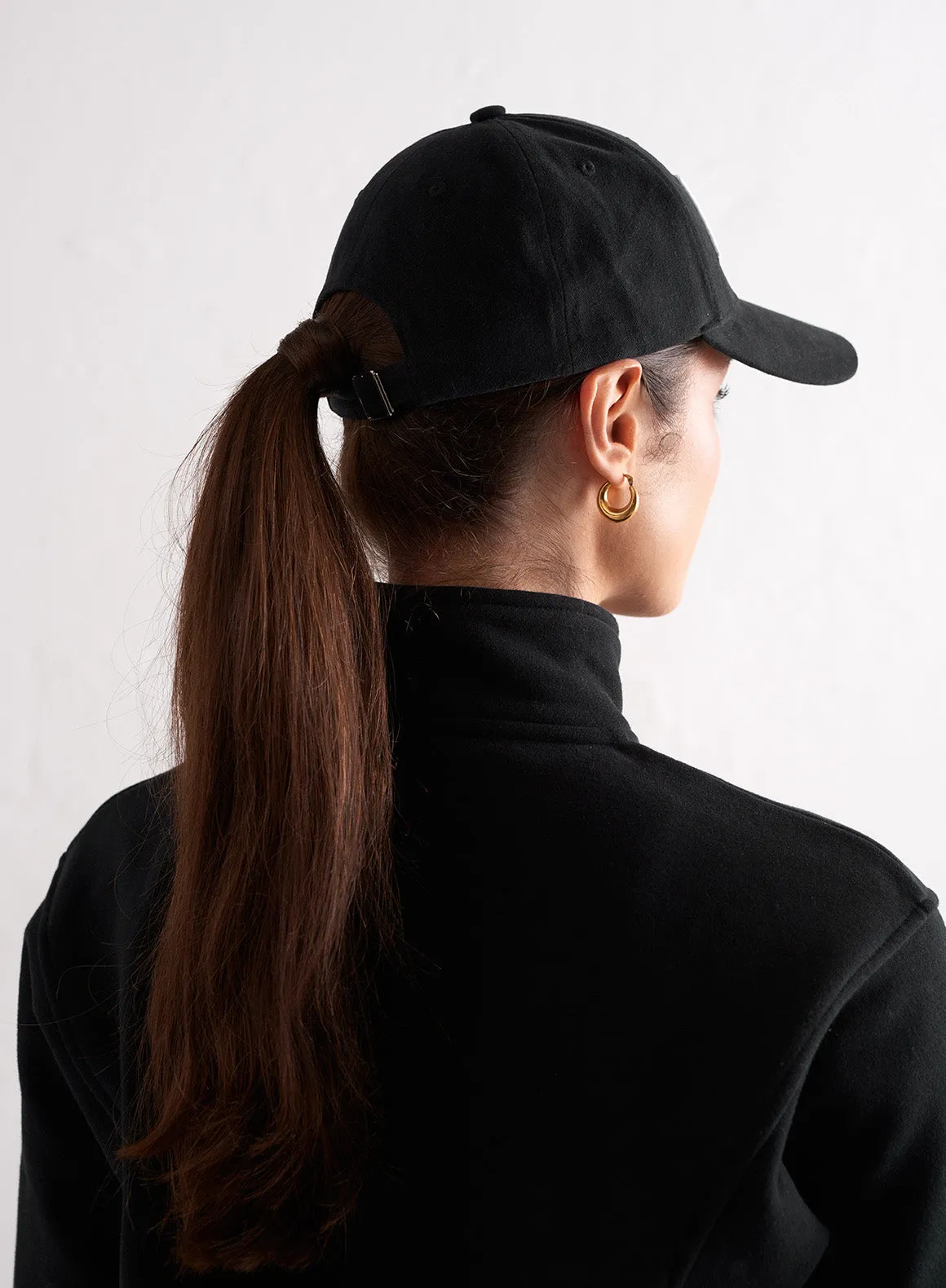 Black Outline College Cap sold by Aimn product image thumbnail 4