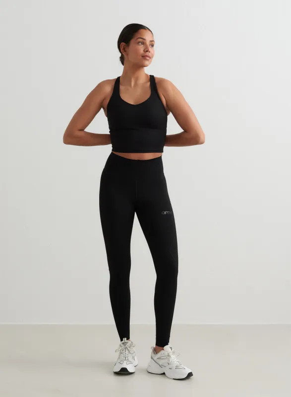Black Sculpting Tights made by Aimn