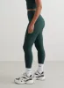 Deep Emerald Ribbed Performance Tights sold by Aimn