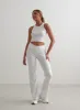 White Ease Ribbed Pants sold by Aimn