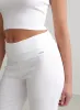 White Ease Ribbed Pants sold by Aimn