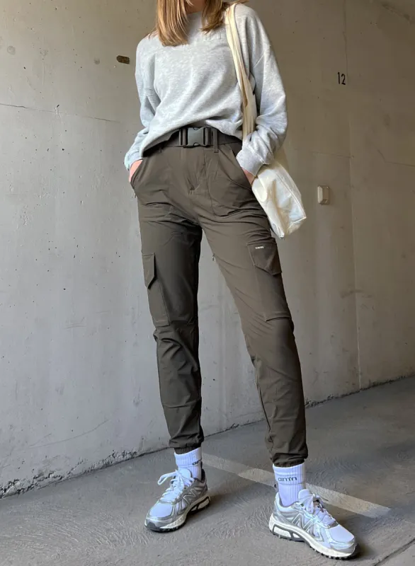 Khaki Cargo Pants sold by Aimn