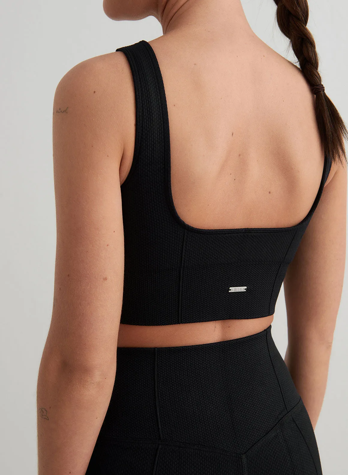 Black Luxe Seamless Bra sold by Aimn product image thumbnail 3