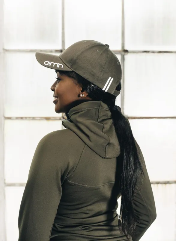 Khaki Stripe Cap sold by Aimn