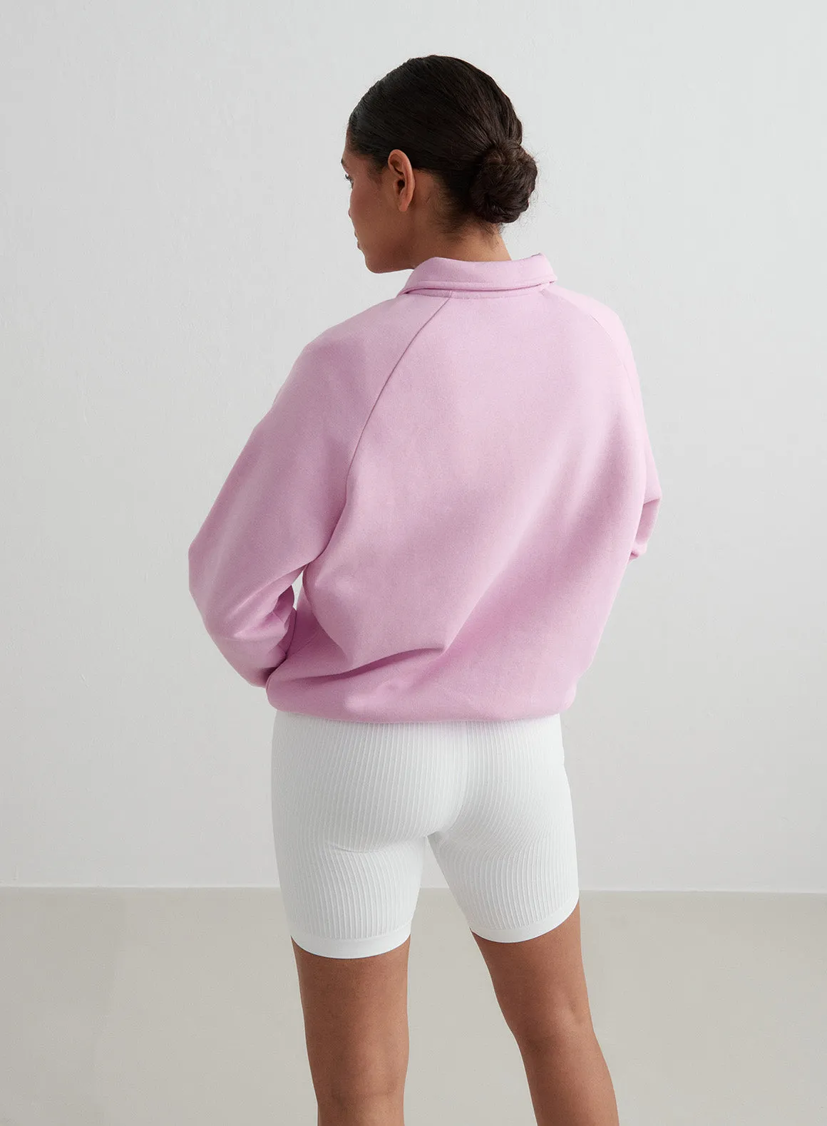 Cotton Candy Pitch Polo Sweatshirt sold by Aimn product image thumbnail 4