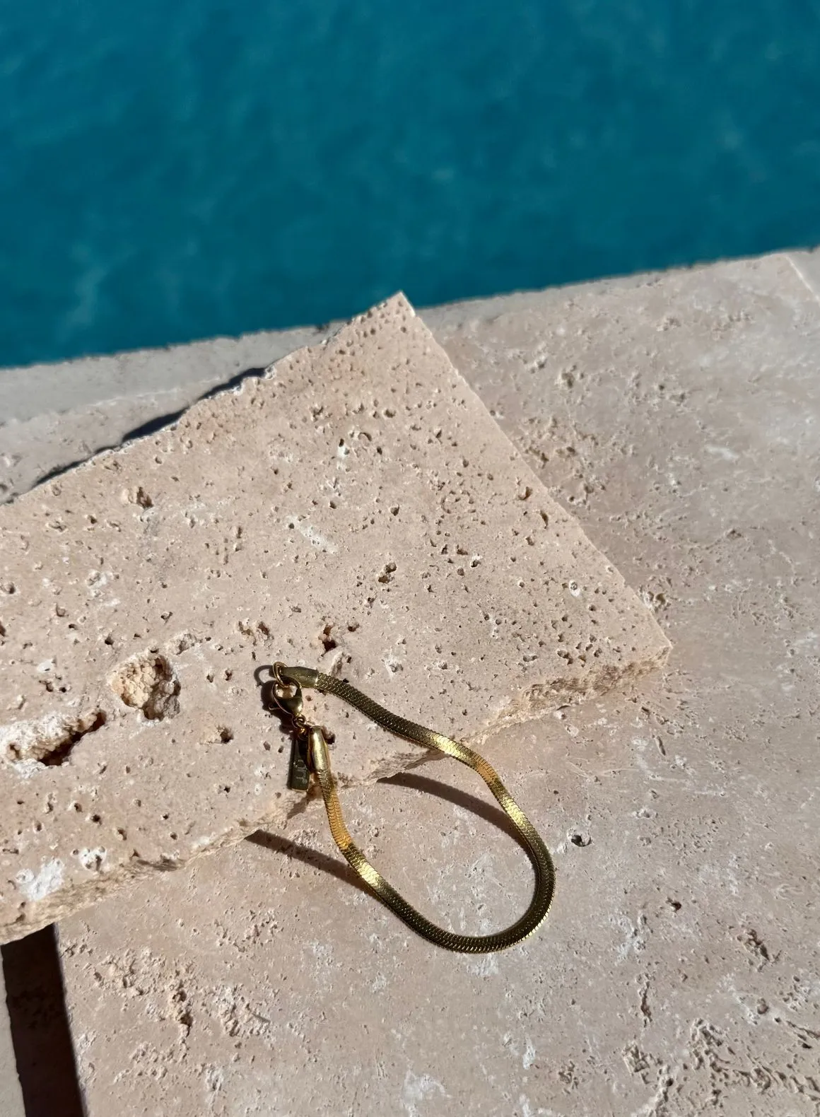 Gold Waterproof Bracelet sold by Aimn product image thumbnail 3