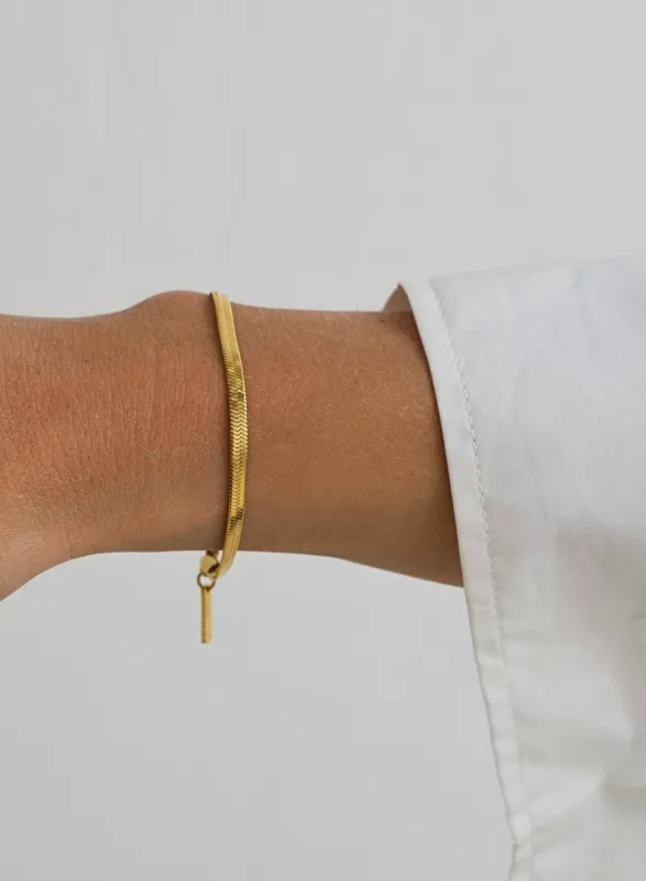 Gold Waterproof Bracelet sold by Aimn