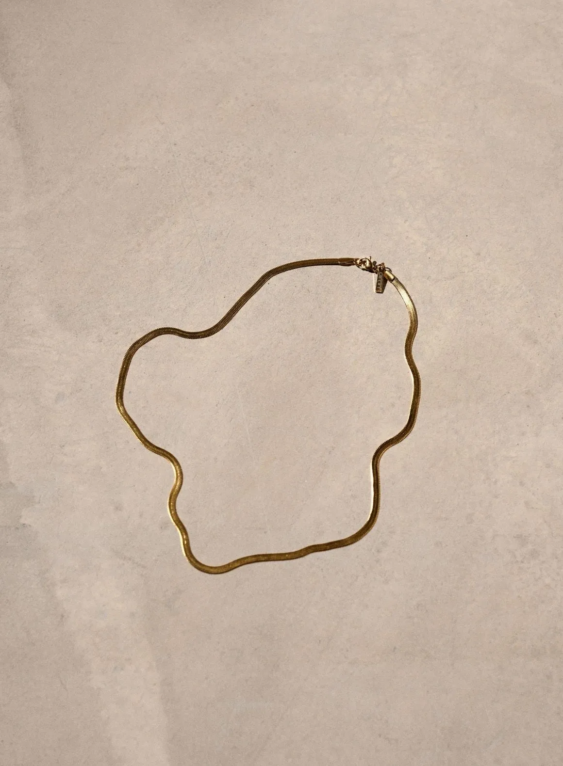 Gold Waterproof Necklace sold by Aimn product image thumbnail 2