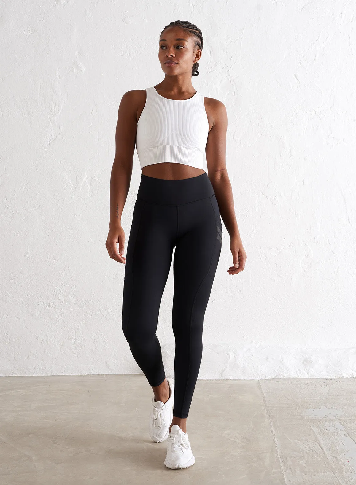 Black Essential Tights sold by Aimn product image thumbnail 3