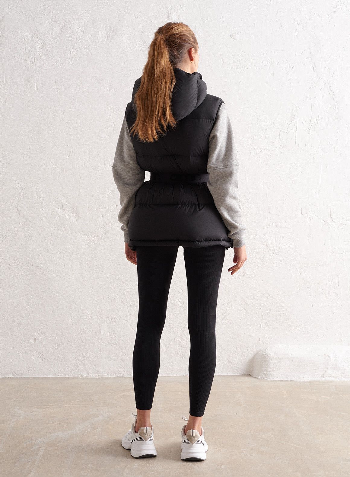 Belted Down Vest sold by Aimn product image thumbnail 5