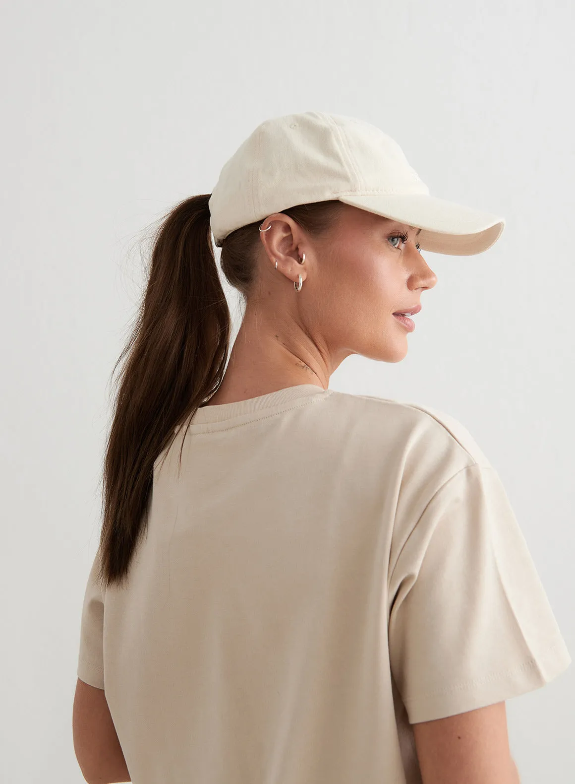 Café Au Lait Small Logo Cap sold by Aimn product image thumbnail 4