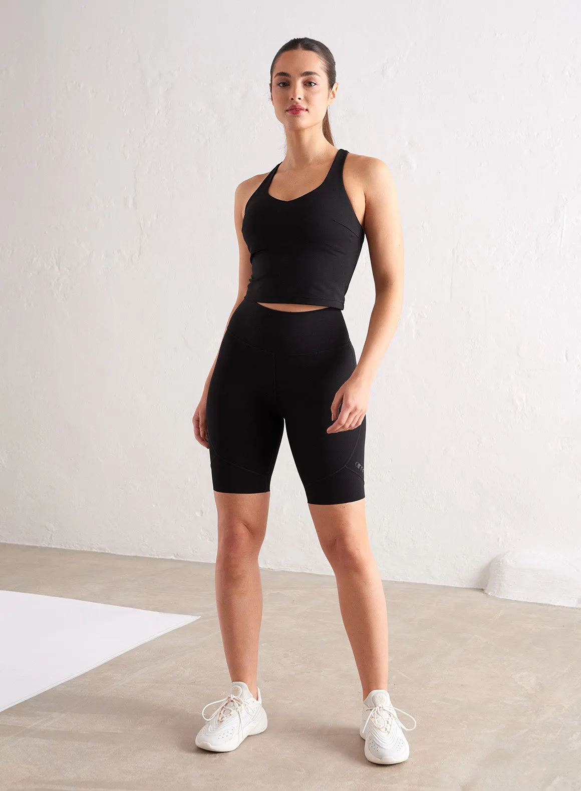 Black Sculpting Biker Shorts sold by Aimn product image thumbnail 3