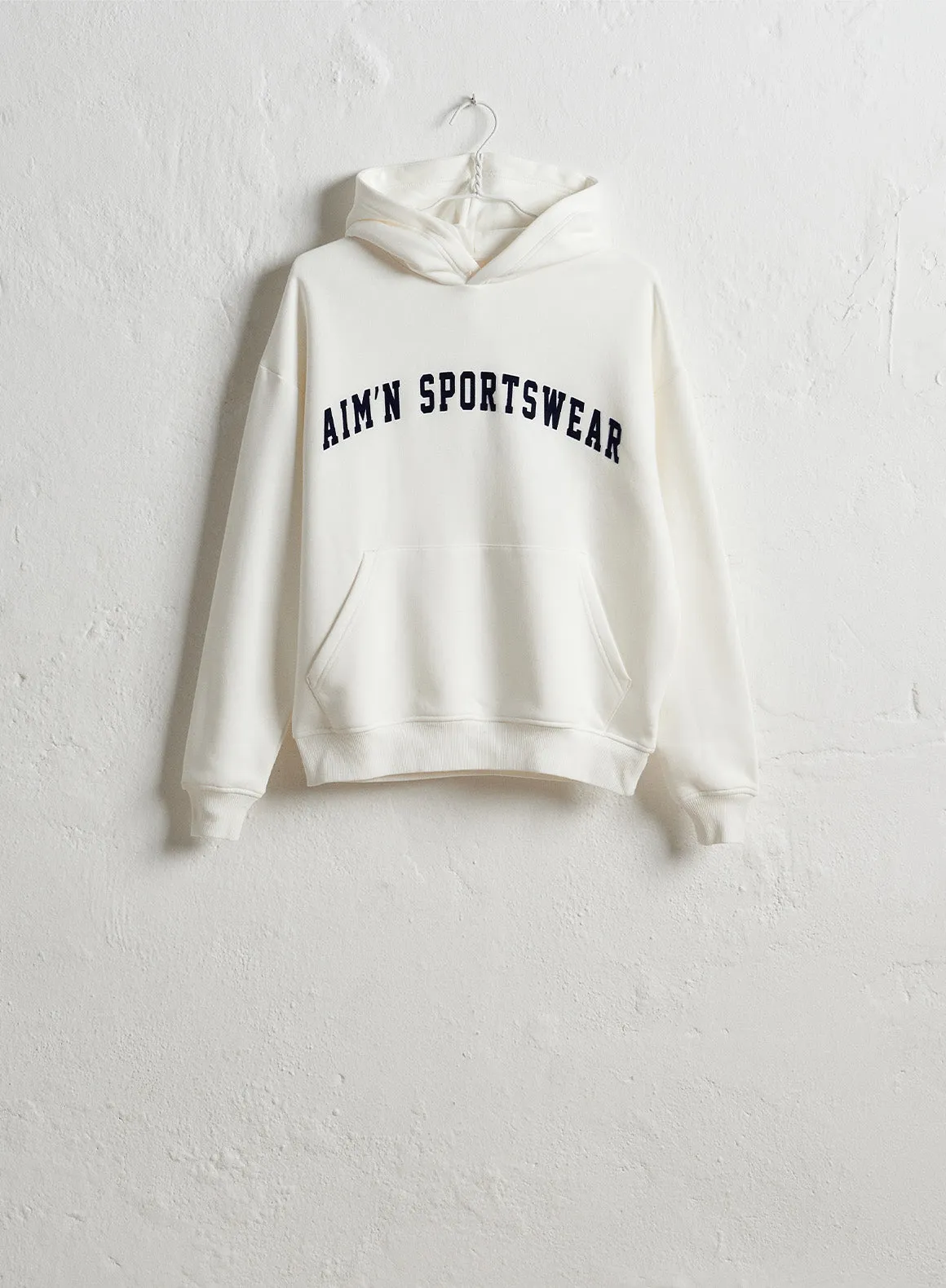Off-White Varsity Sweat Hood sold by Aimn product image thumbnail 4