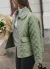 Pale Khaki Quilted Femme Jacket sold by Aimn