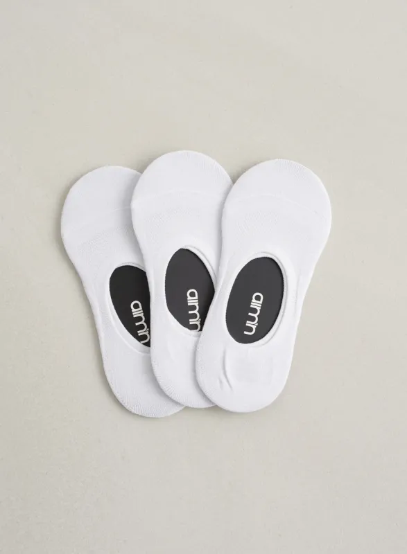 3-Pack White Invisible Workout Socks sold by Aimn