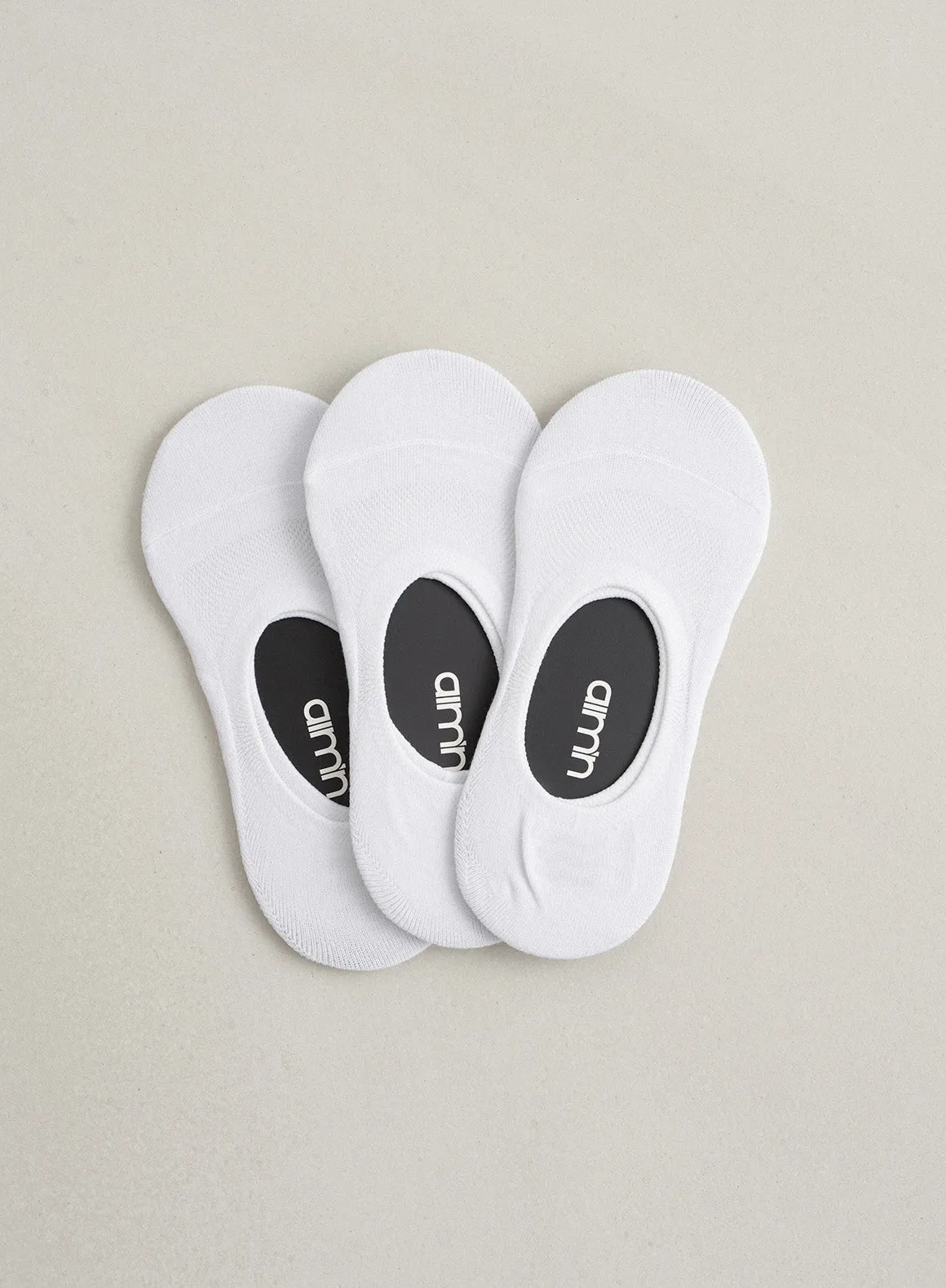 3-Pack White Invisible Workout Socks sold by Aimn