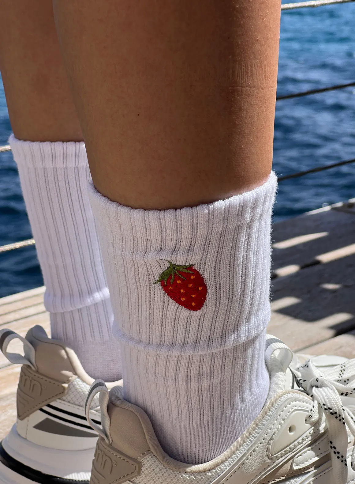 White Berry Socks sold by Aimn