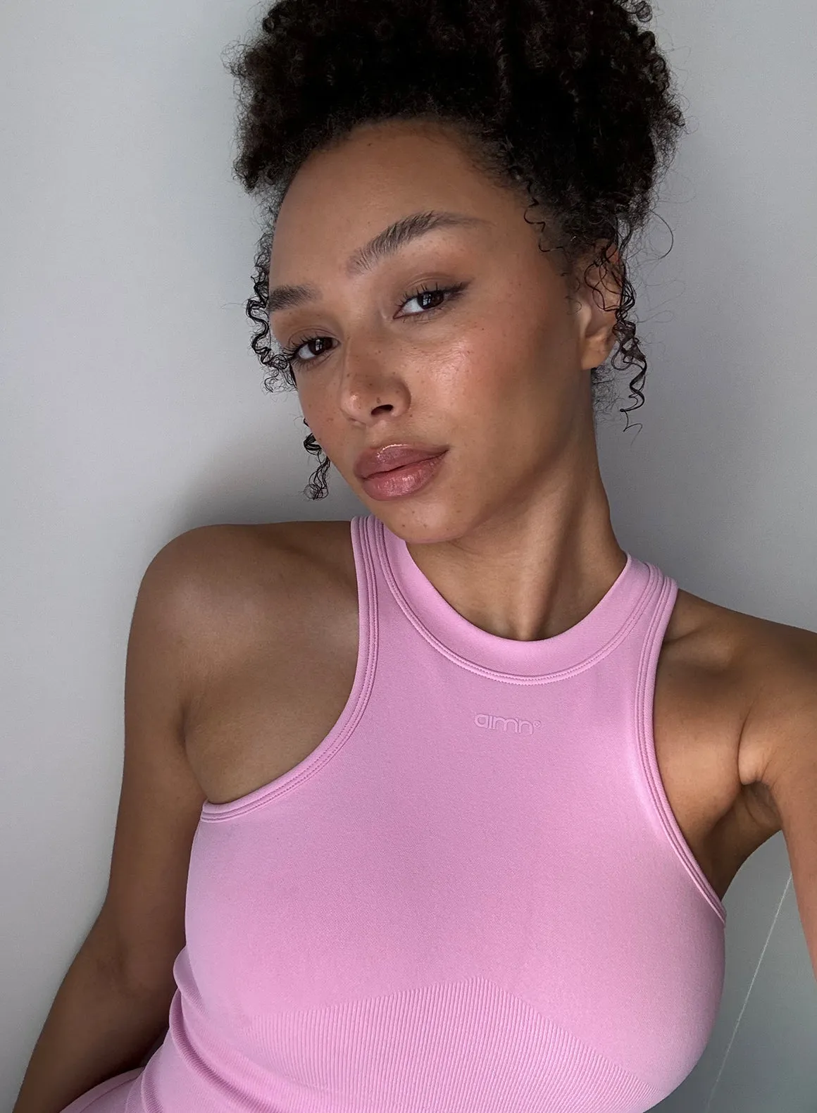 Cotton Candy Shape Seamless Racerfront Top sold by Aimn product image thumbnail 3