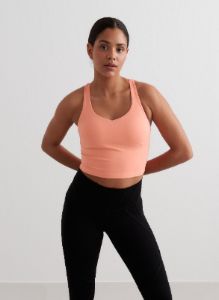 Apricot Sculpting Strappy Bralette sold by Aimn