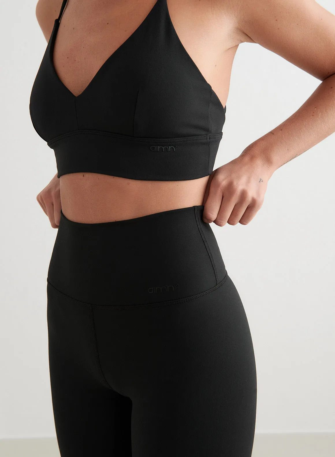 Black Sense Strap Bra sold by Aimn product image thumbnail 4