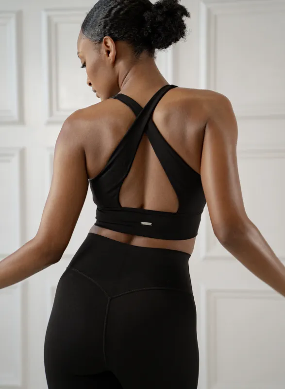 Black Boss Babe Sculpting Bra sold by Aimn