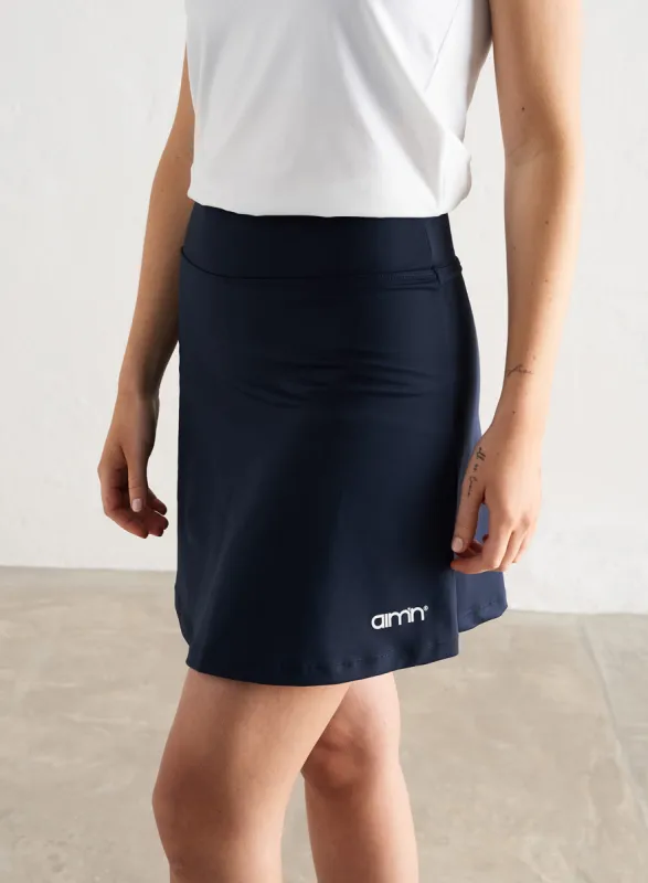 Navy Core Skort sold by Aimn