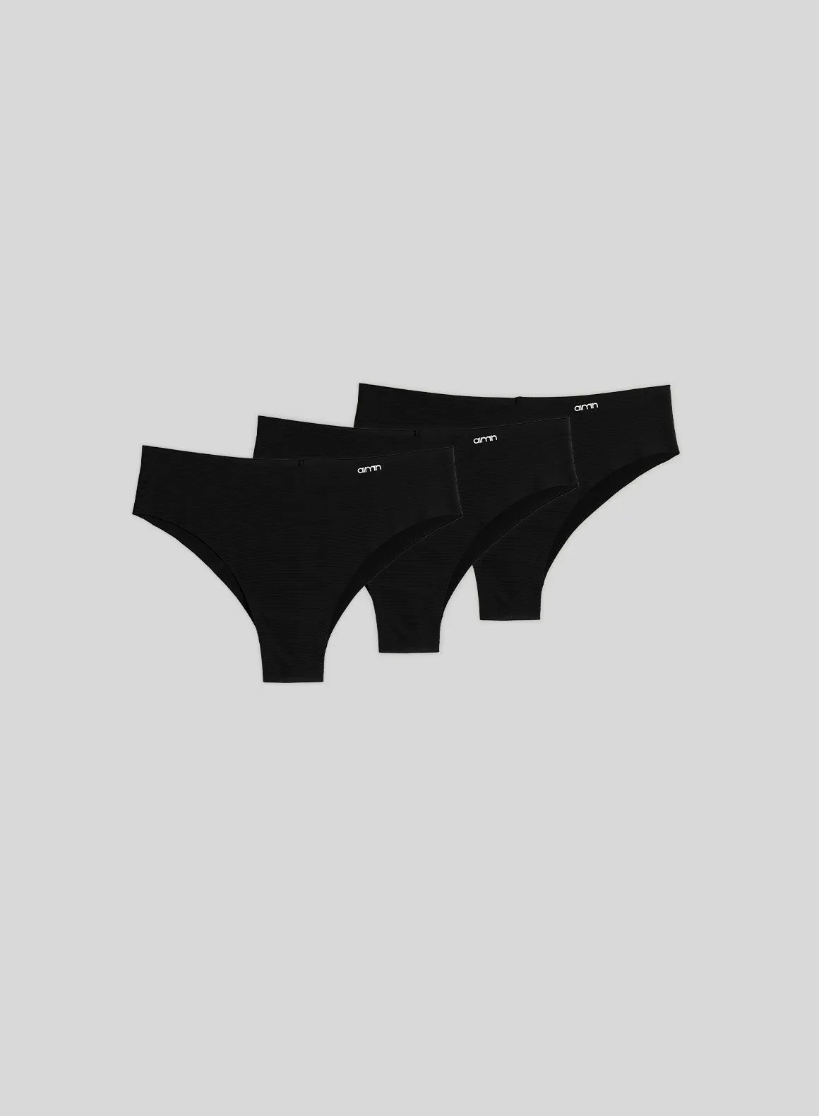 Black Invisible Brief 3-pack sold by Aimn product image thumbnail 4