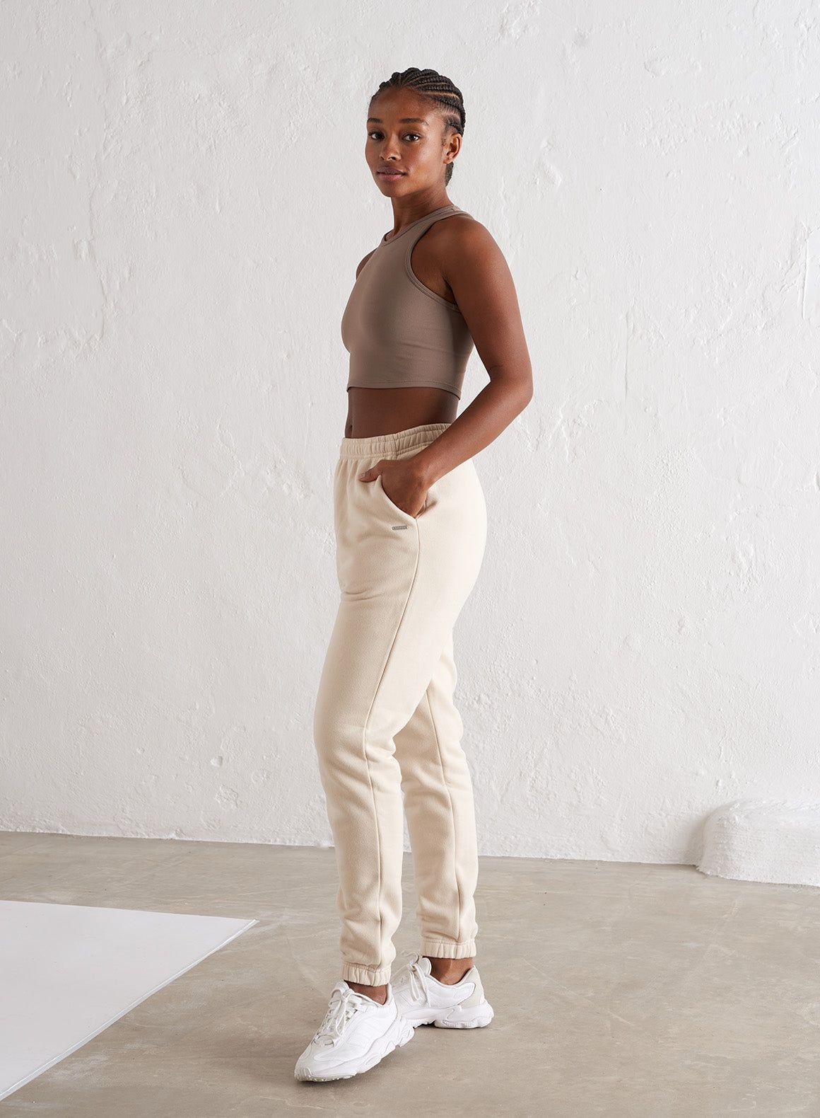 Cafè Au Lait Classic Sweatpants sold by Aimn product image thumbnail 4