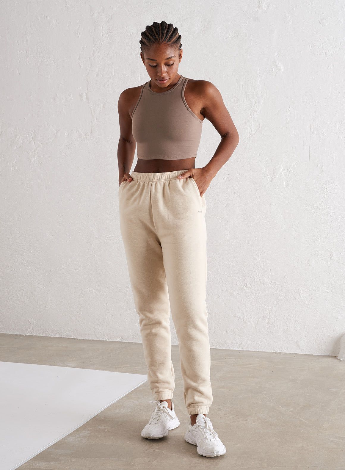 Cafè Au Lait Classic Sweatpants sold by Aimn product image thumbnail 3