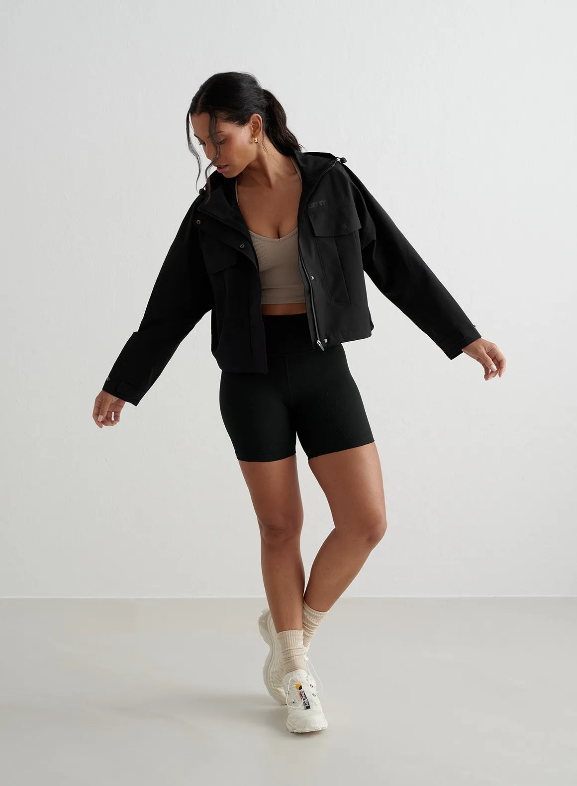 Black Waterproof Jacket sold by Aimn product image thumbnail 4