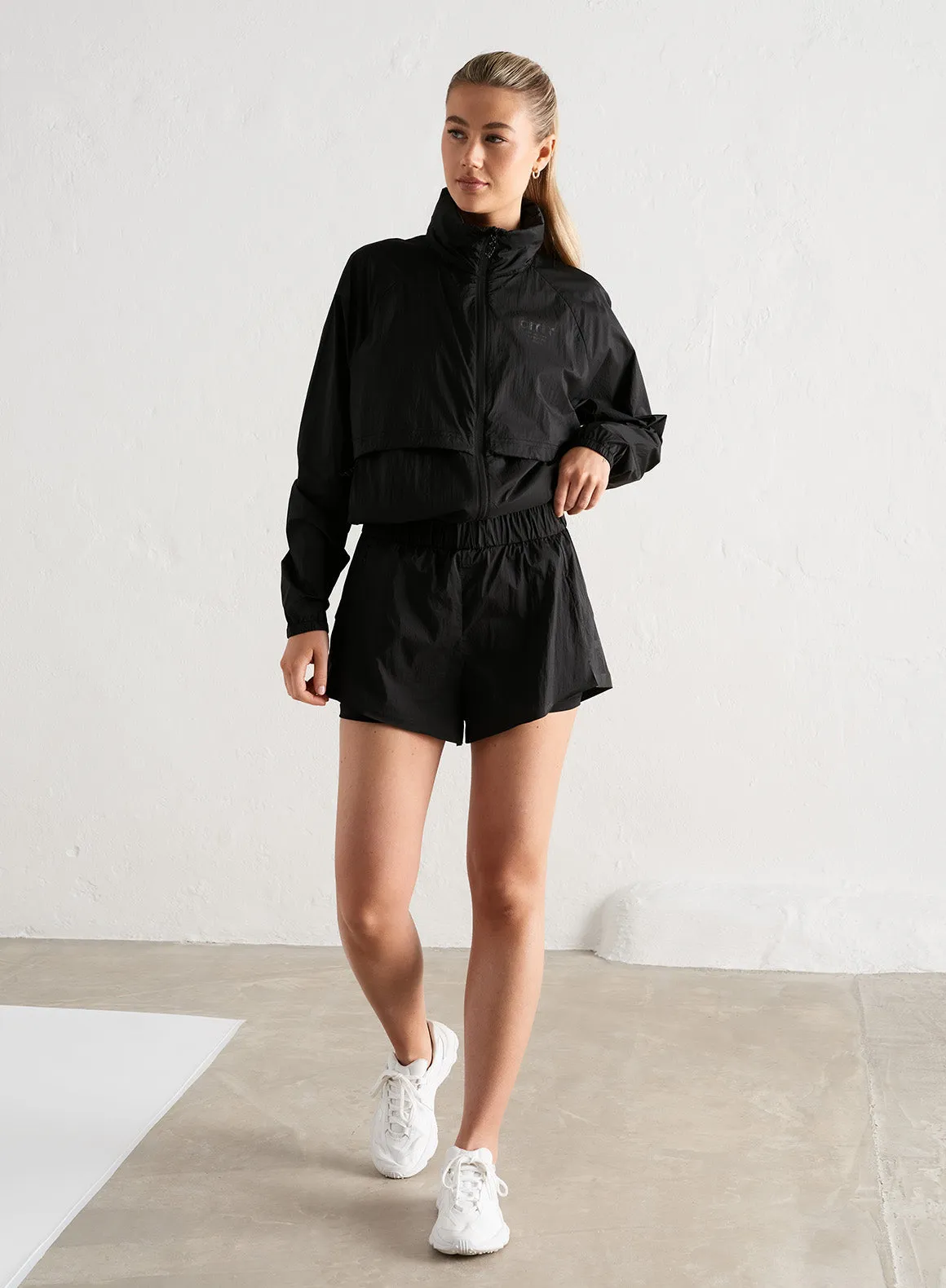 Black Trail Shorts sold by Aimn