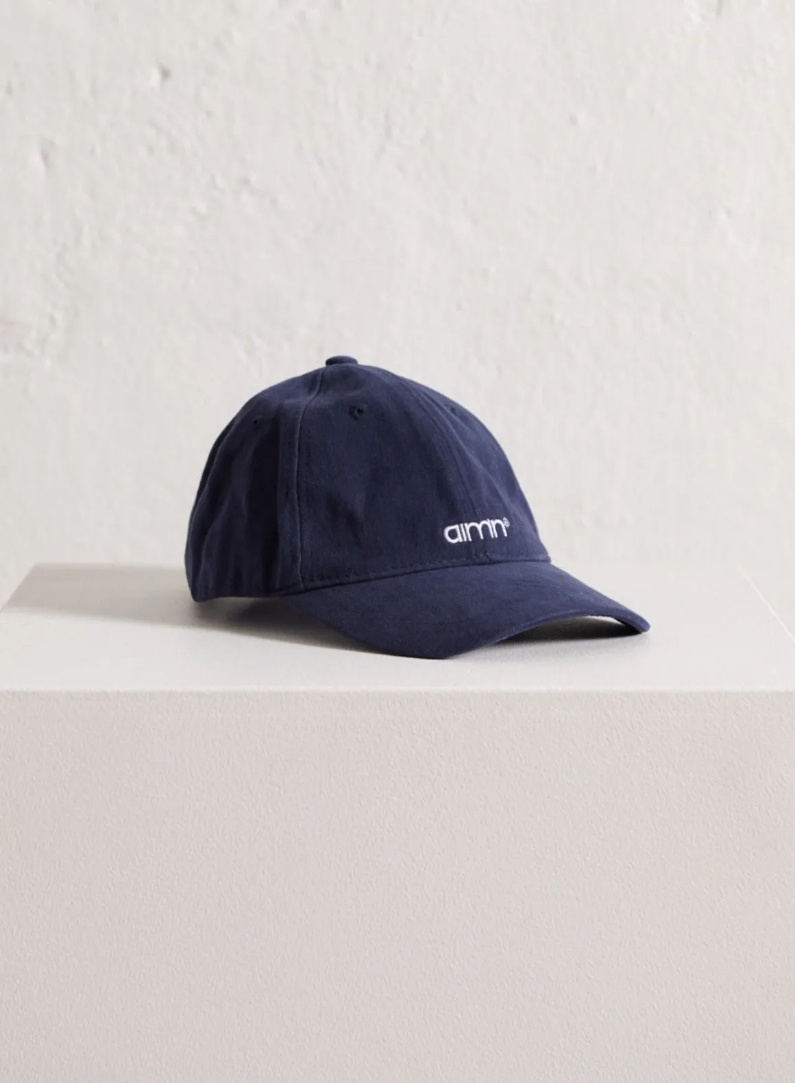 Navy Small Logo Cap sold by Aimn product image thumbnail 2