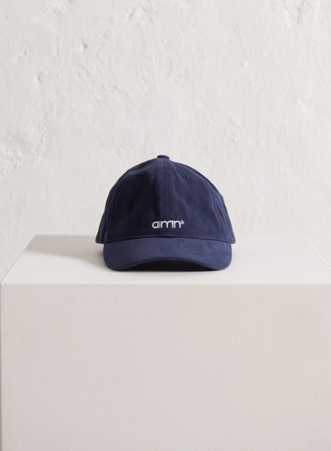 Navy Small Logo Cap sold by Aimn product image thumbnail 4