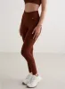 Mahogany Ribbed Seamless Tights sold by Aimn