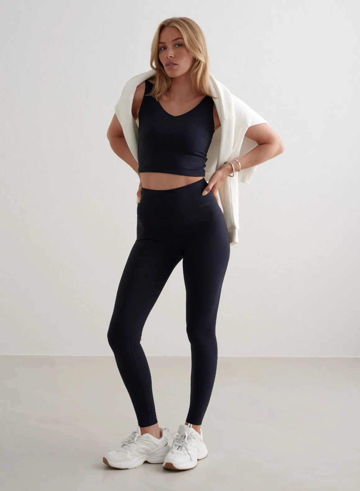 Navy Sense Tights sold by Aimn product image thumbnail 3