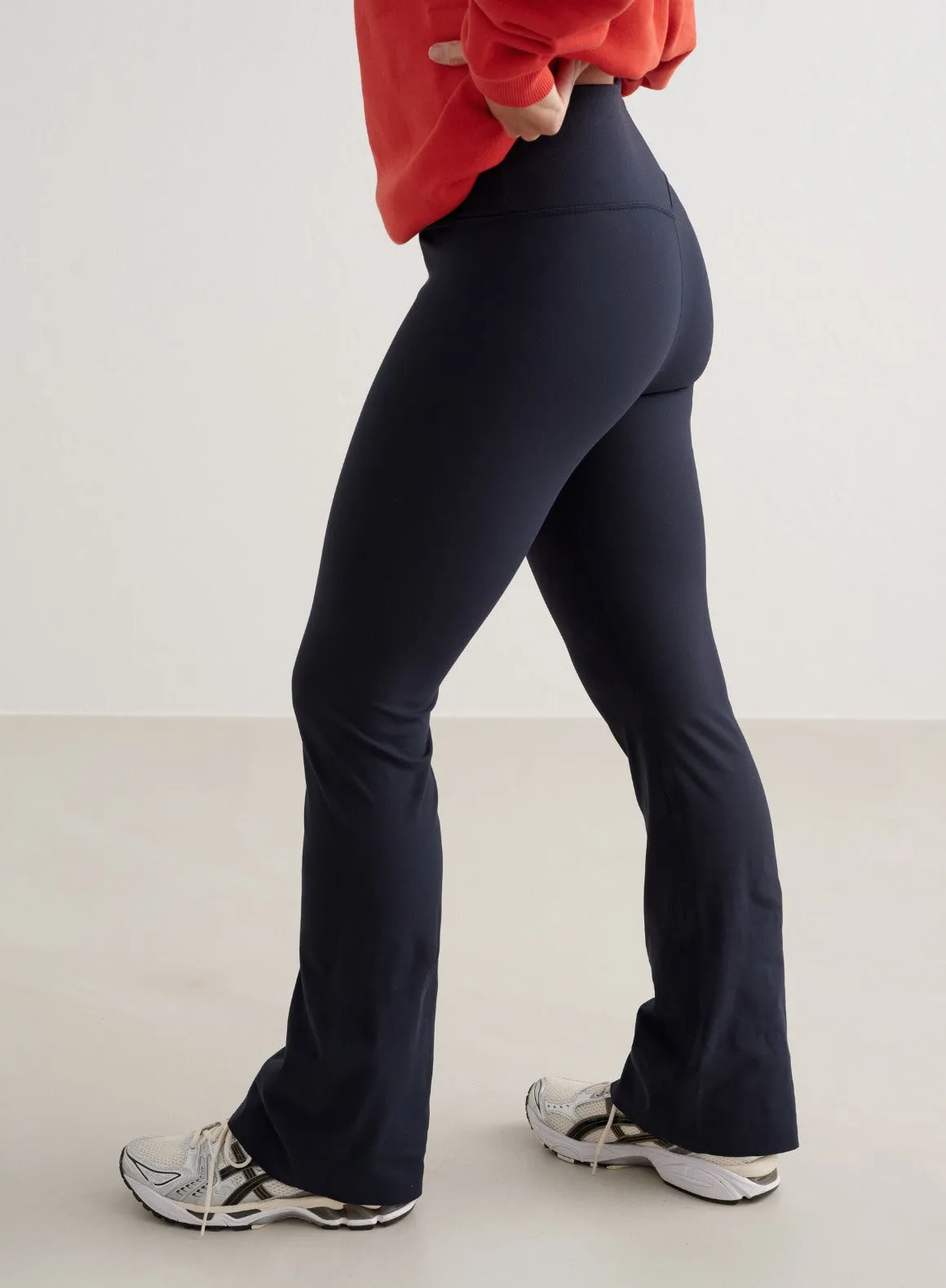 Navy Sense Flare Petite Tights sold by Aimn product image thumbnail 2