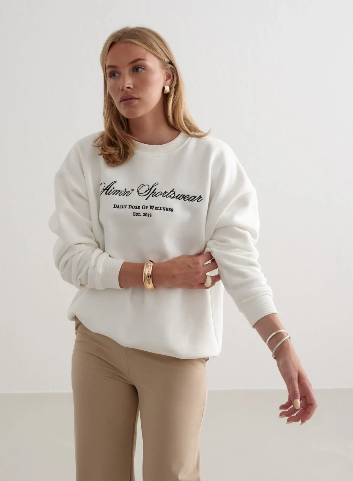 Off White Heritage Sweatshirt sold by Aimn product image thumbnail 2