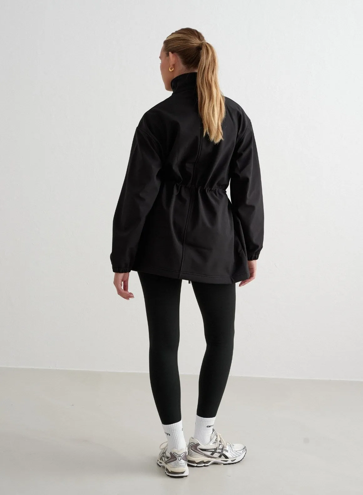 Black Softshell Jacket sold by Aimn product image thumbnail 5