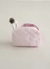 Winter Bloom Stripe Make-up Bag sold by Aimn