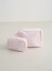 Winter Bloom Stripe Make-up Bag sold by Aimn