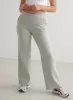 Grey Melange Wide Sweatpants sold by Aimn