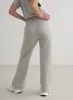 Grey Melange Wide Sweatpants sold by Aimn