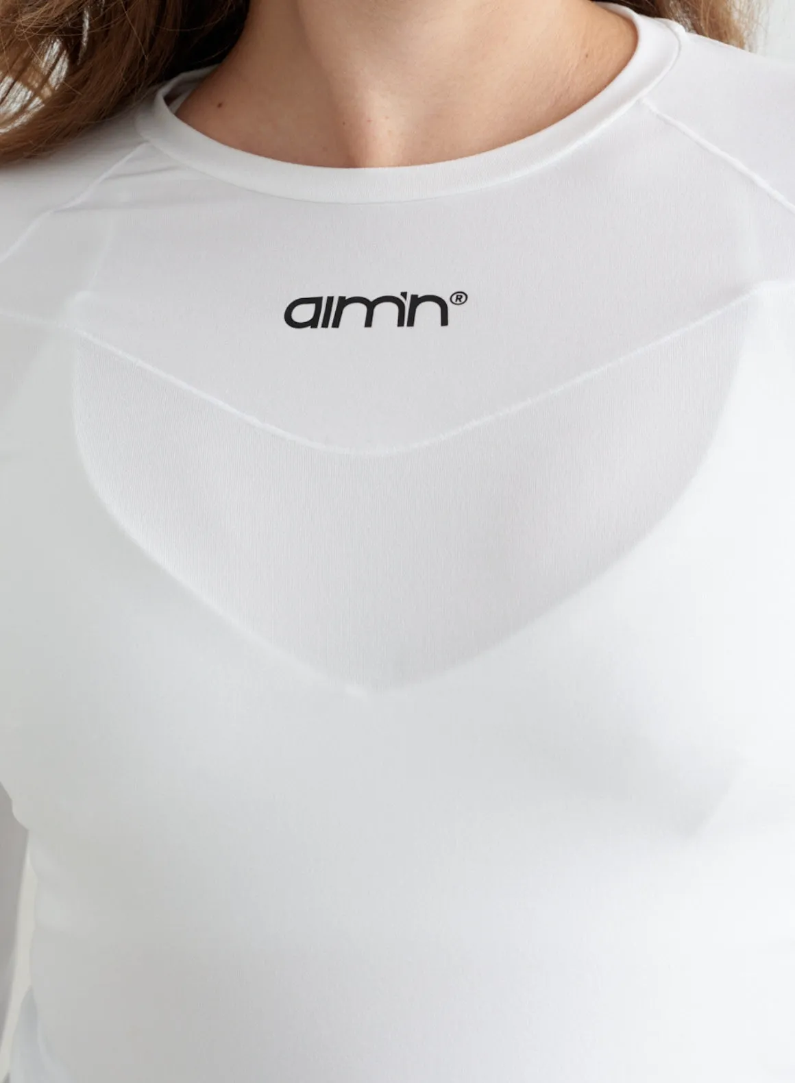 White Soft Basic Maternity Long Sleeve sold by Aimn product image thumbnail 3
